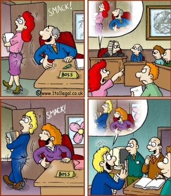 Trying to see the funny side