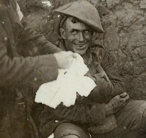 Trying to see the funny side