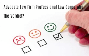 Advocate Law Firm Professional Law Corporation